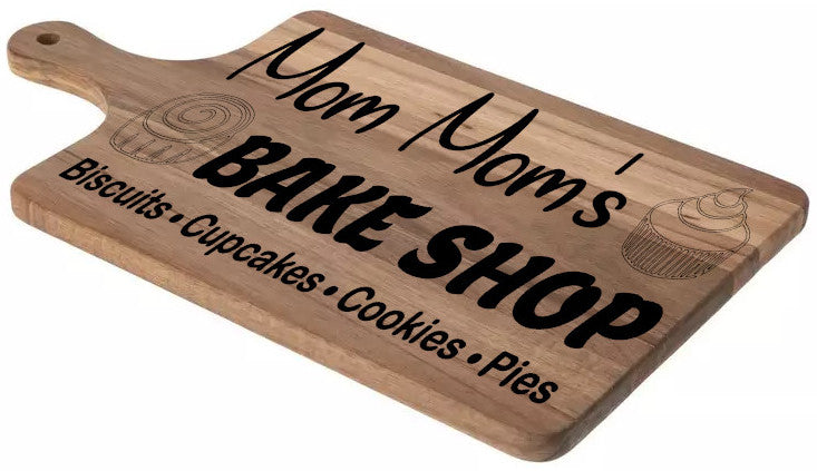 Mom Moms Bake Shop decorative cutting board